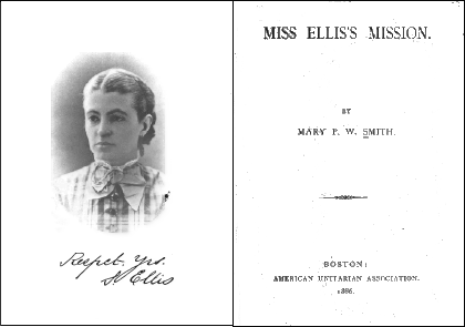 Miss Ellis's Mission- title page and frontispiece