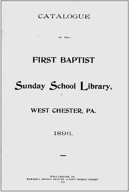 First Baptist, West Chester